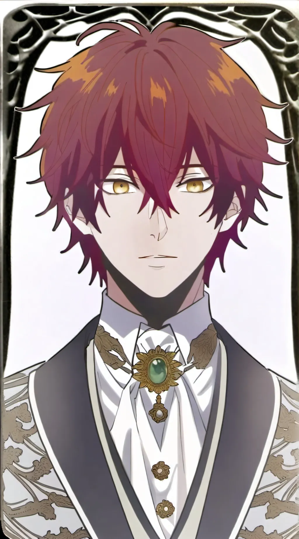 ai character: 🅓🅐🅜🅘🅞🅝 background