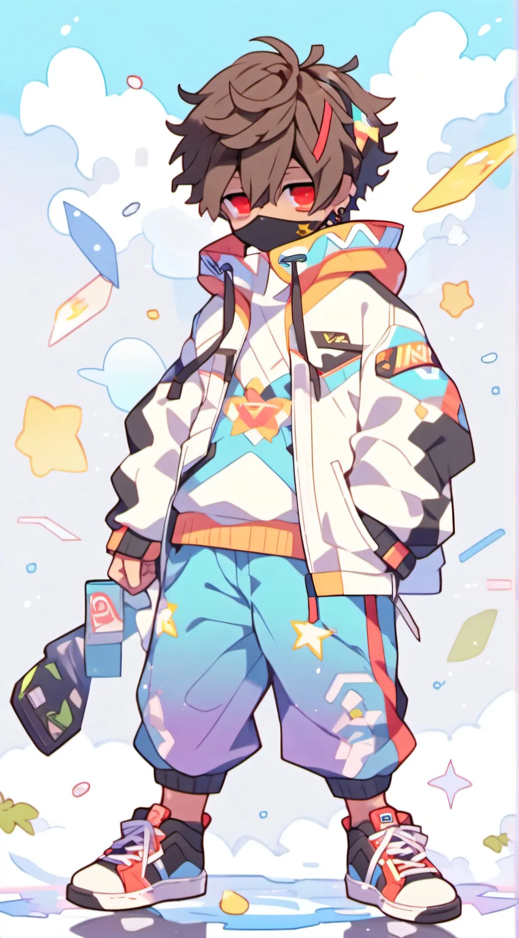 ai character: vc gang members😃 background