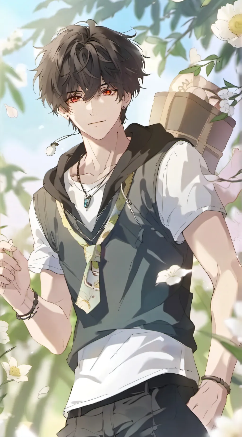 ai character: Chae ro woon background