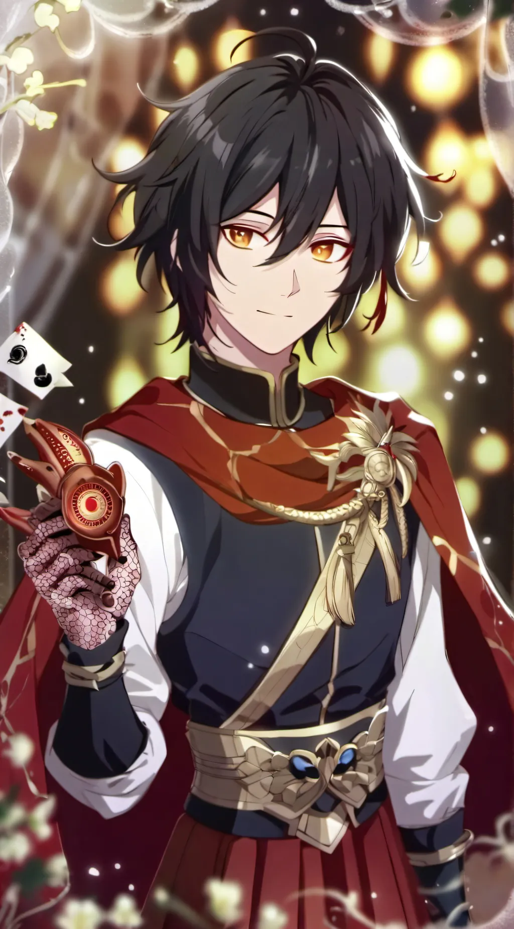 ai character: Kags harem🥰 Haikyu background