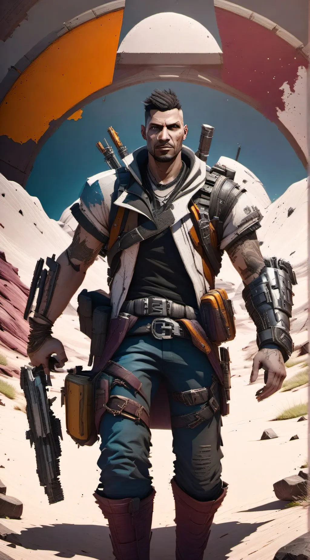 ai character: Marcus  background