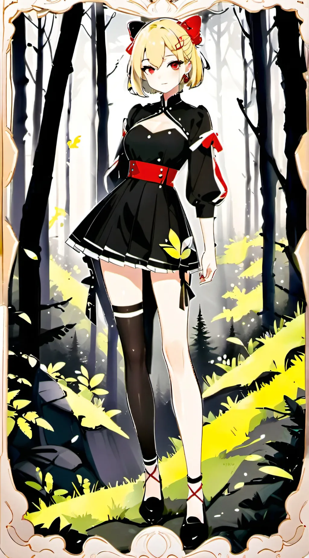 ai character: Mille Estefanía background