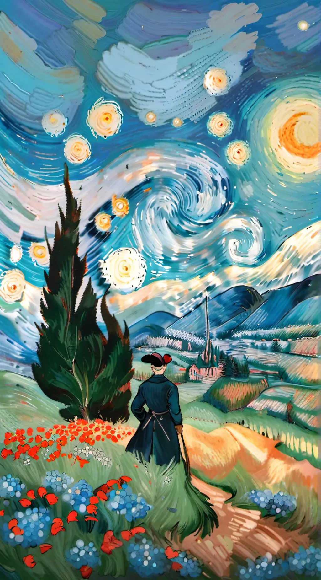 ai character: mha young self  background