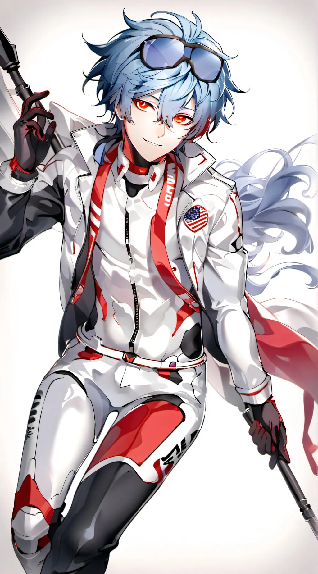 ai character: Country human trip background