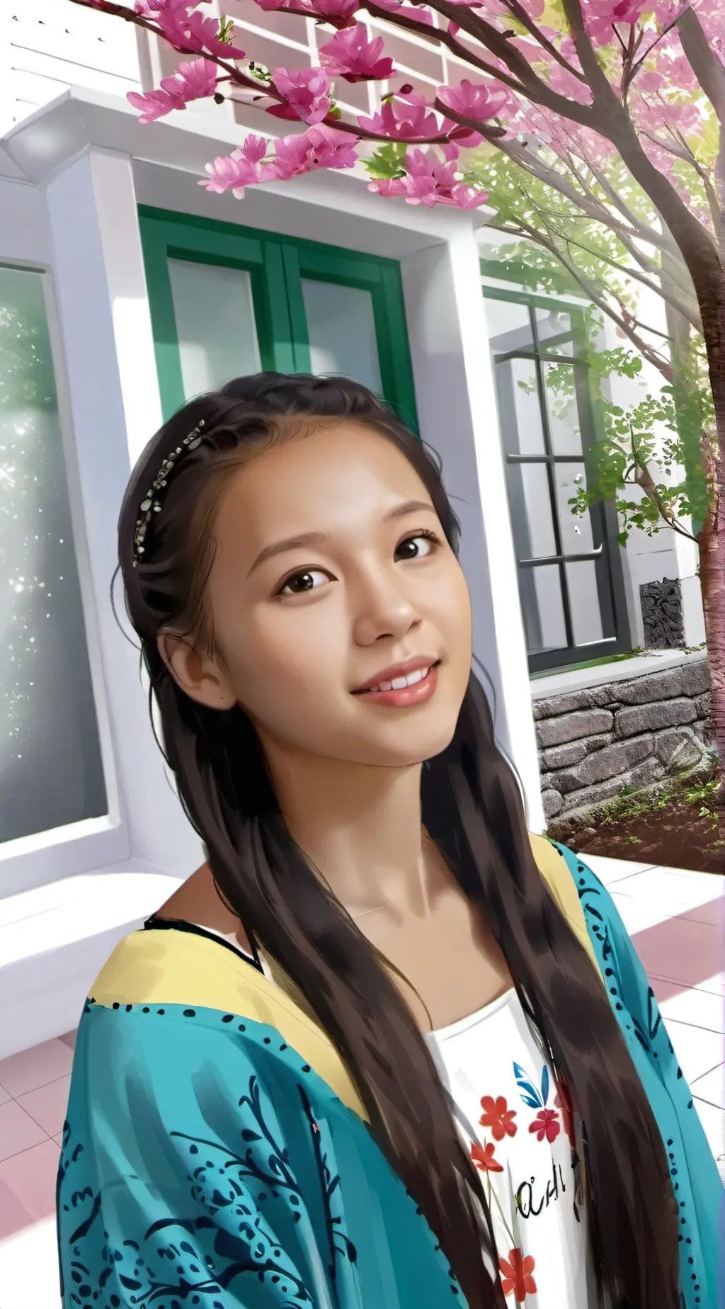 ai character: Sasha  background