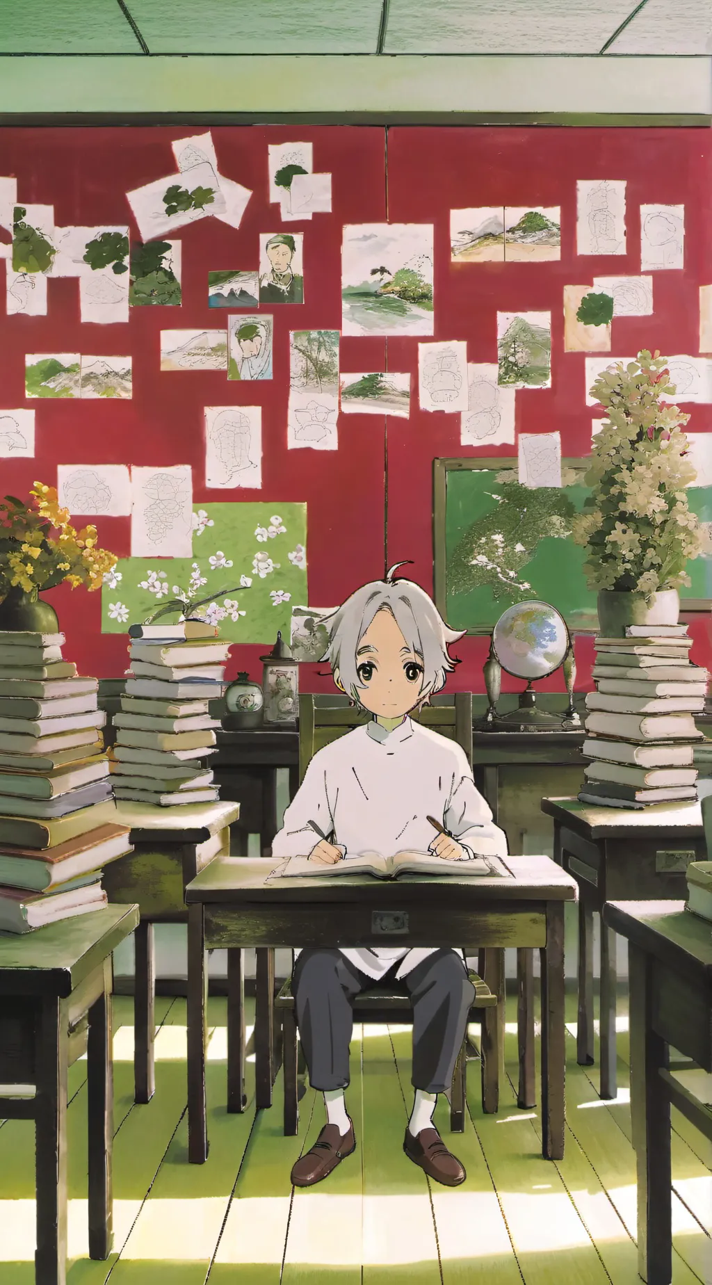 ai character: Fpe new teacher background