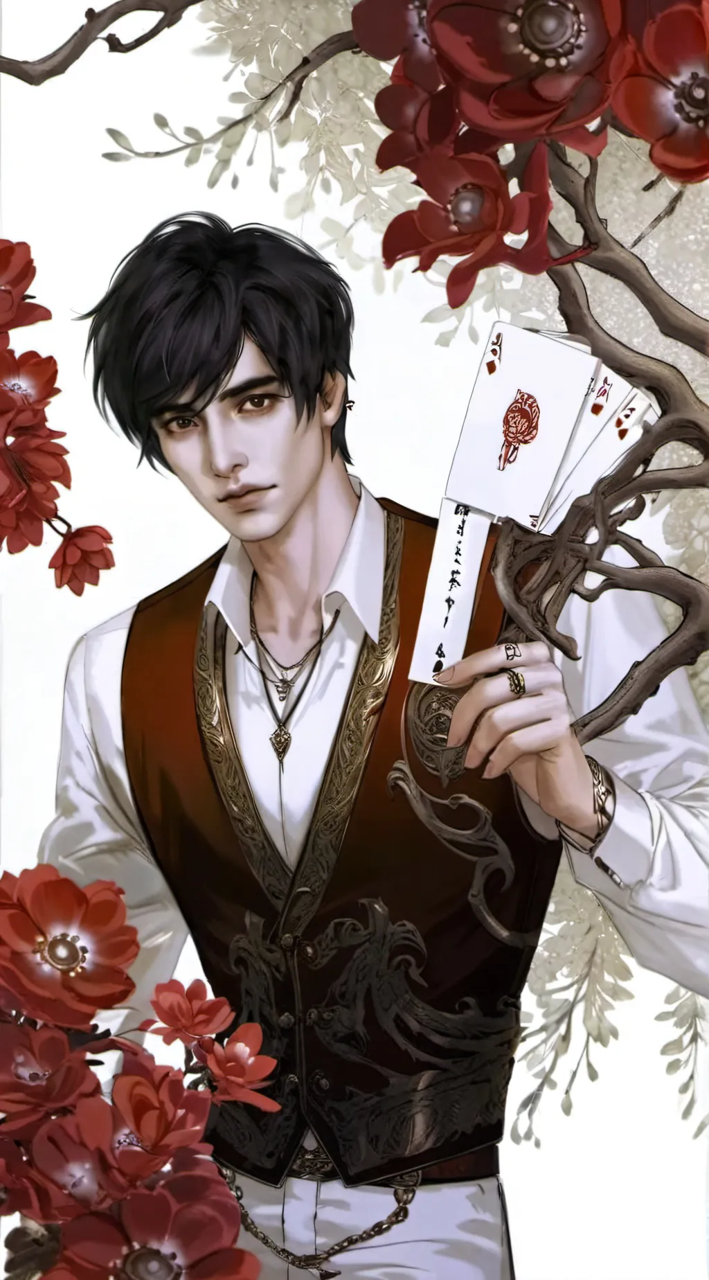 ai character: Colby Brock  background