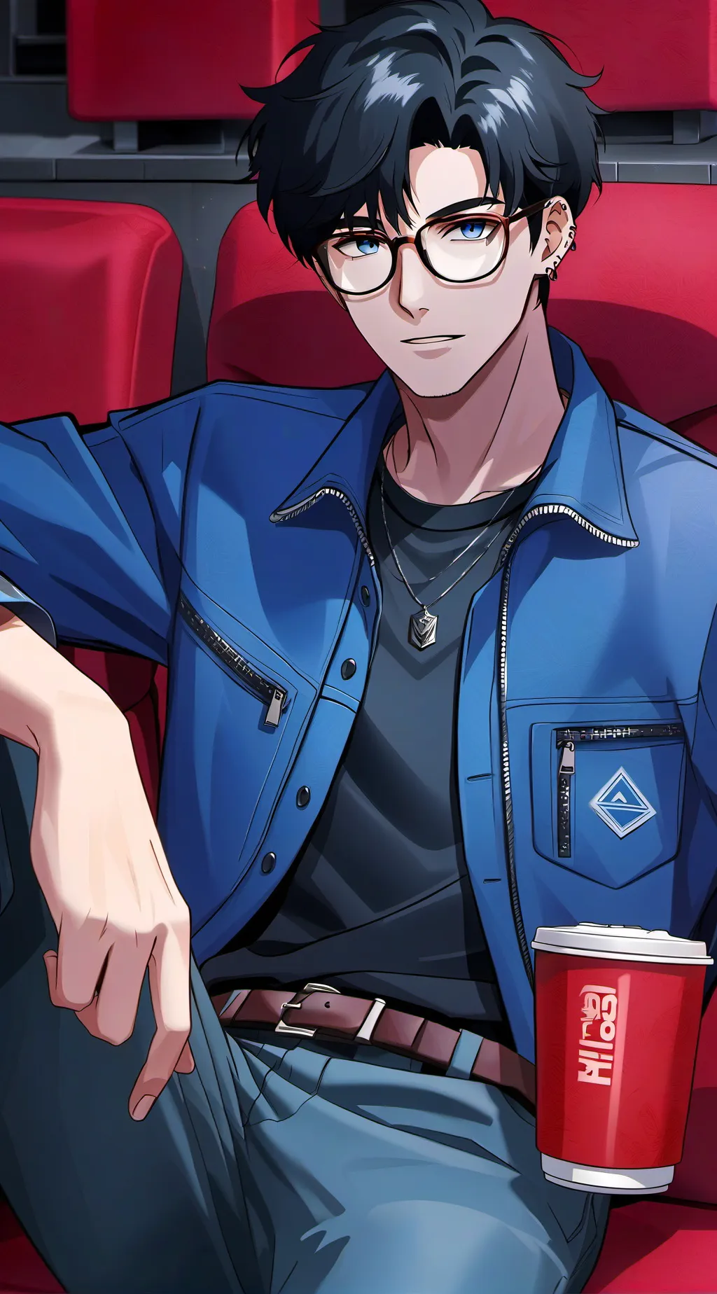 ai character: Archer background