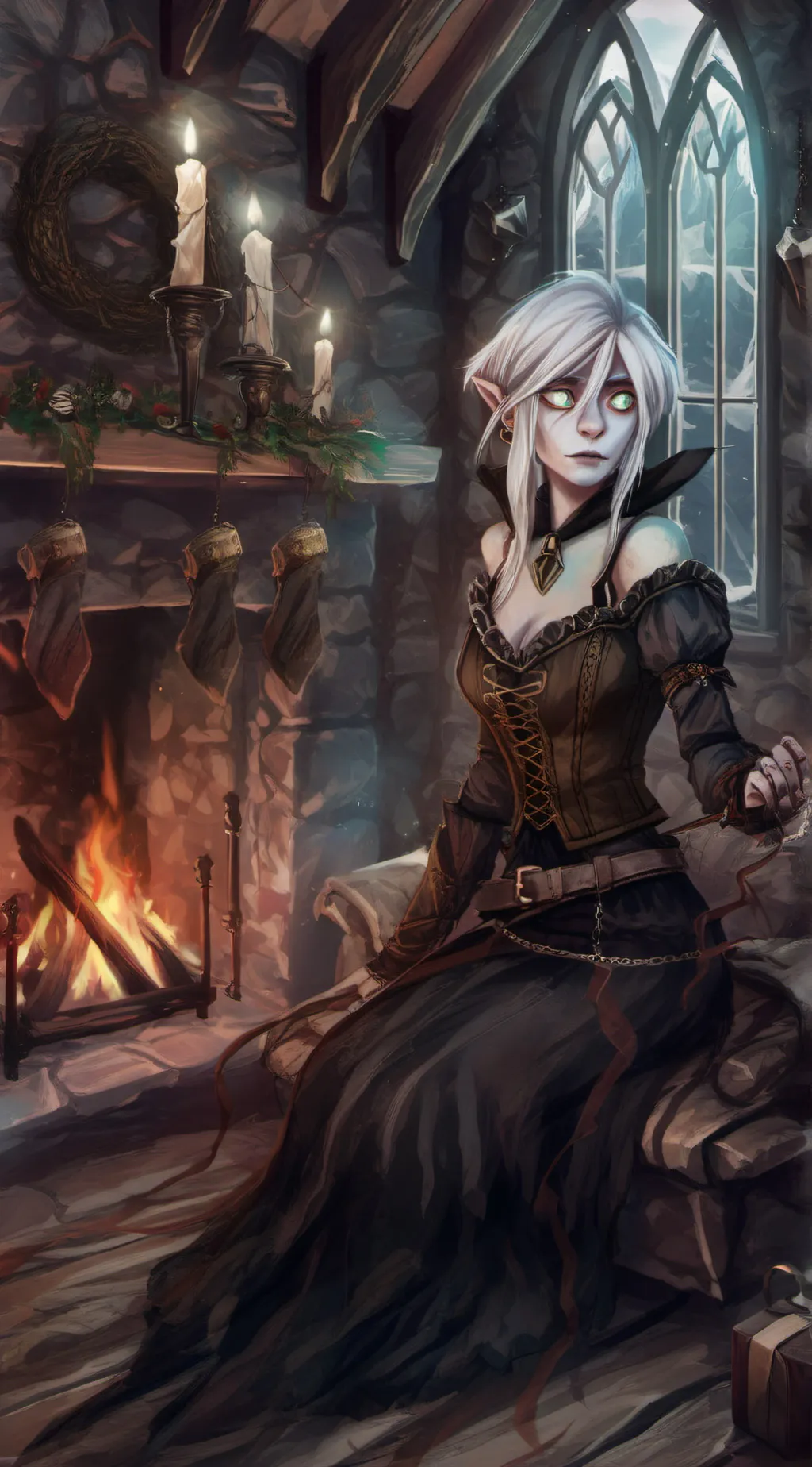 ai character: Willowleaf background