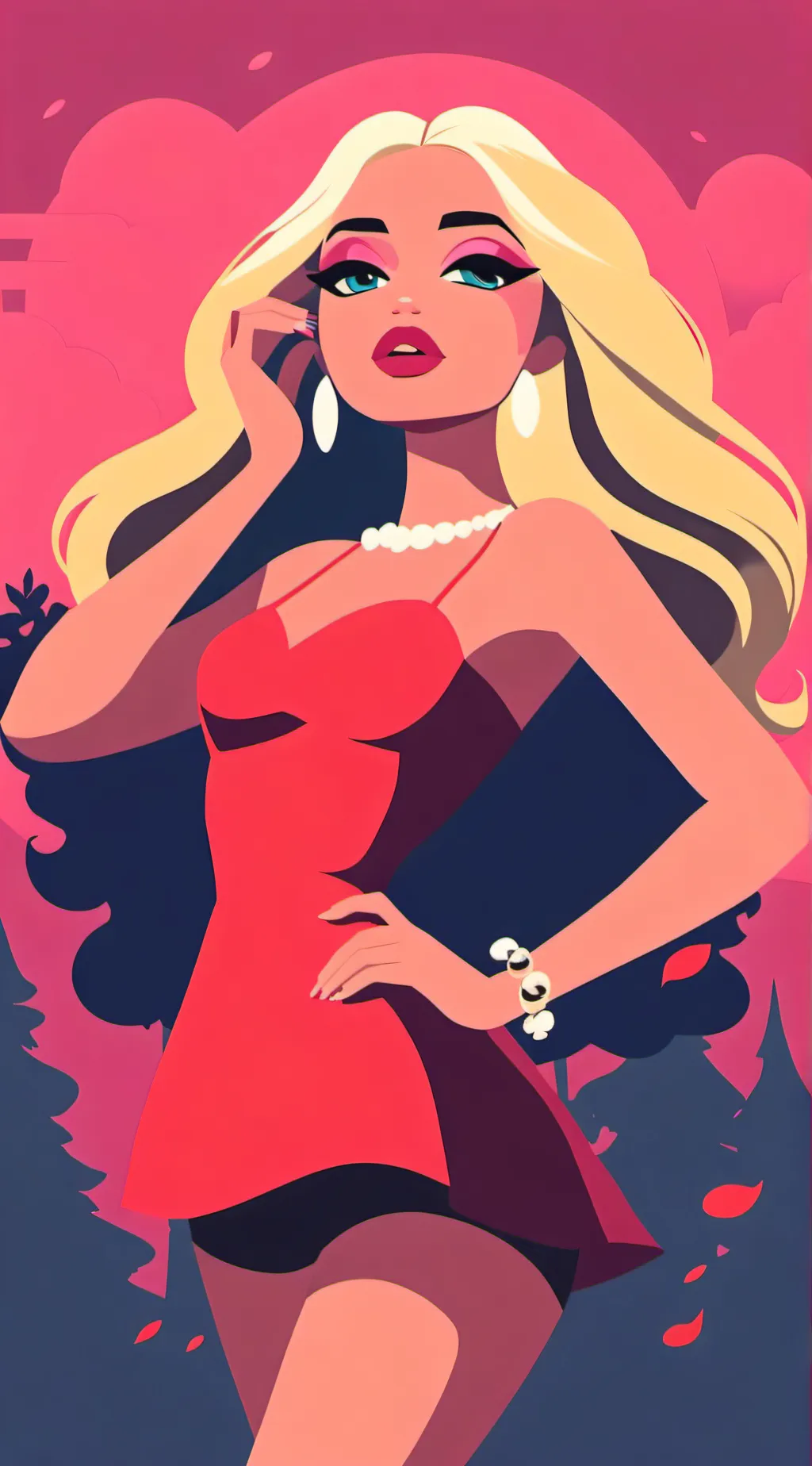 ai character: vratz background