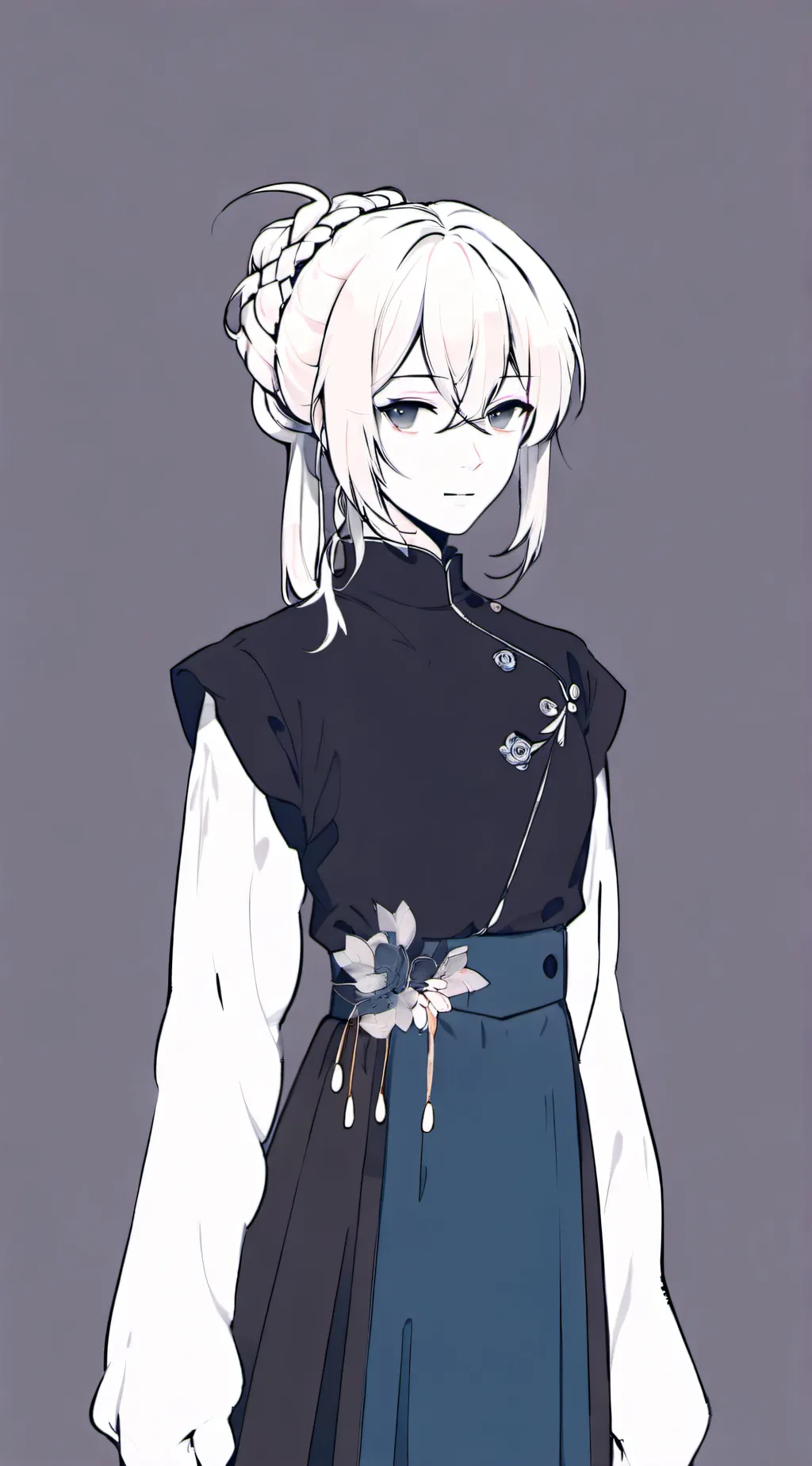 ai character: Luke Law  background