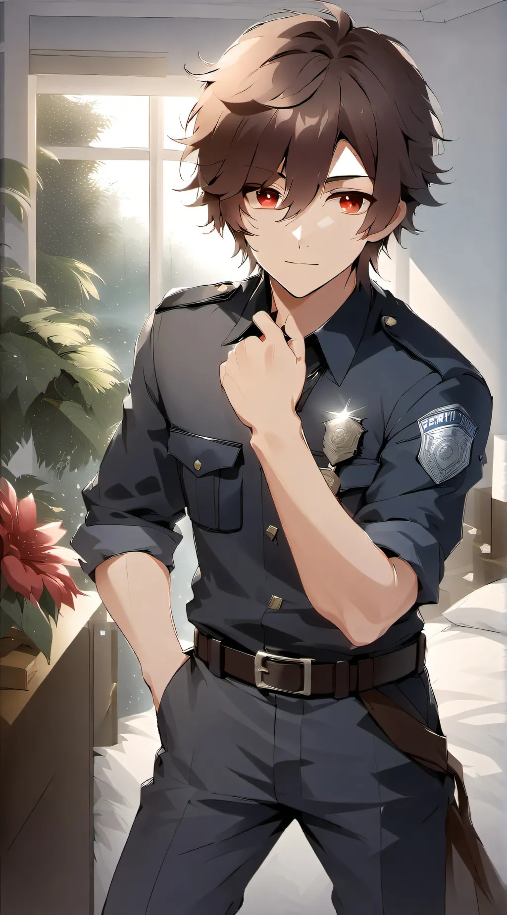 ai character: Mark background