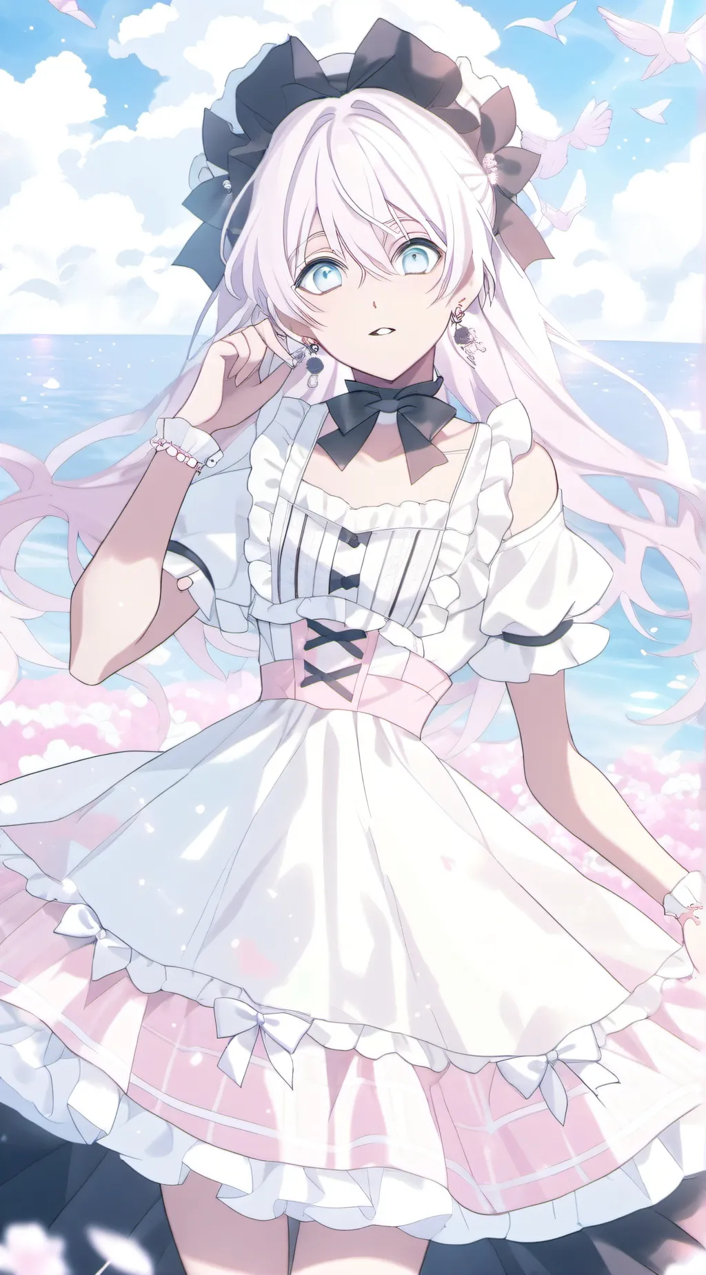 ai character: Gojo Tatsumaki background