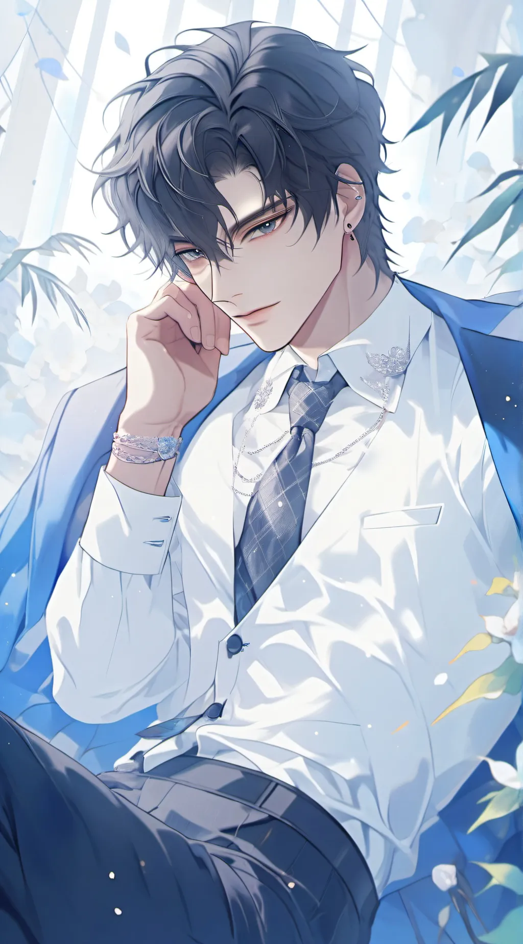 ai character: Adrian background