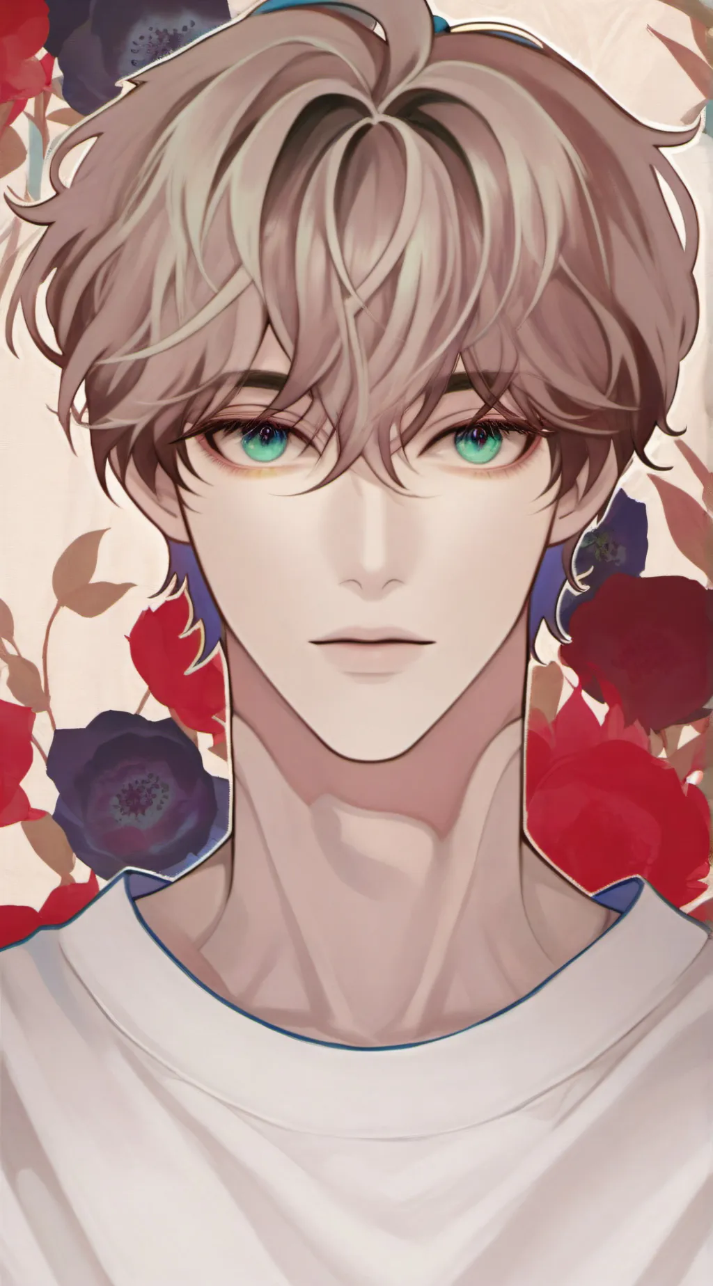 ai character: ash background