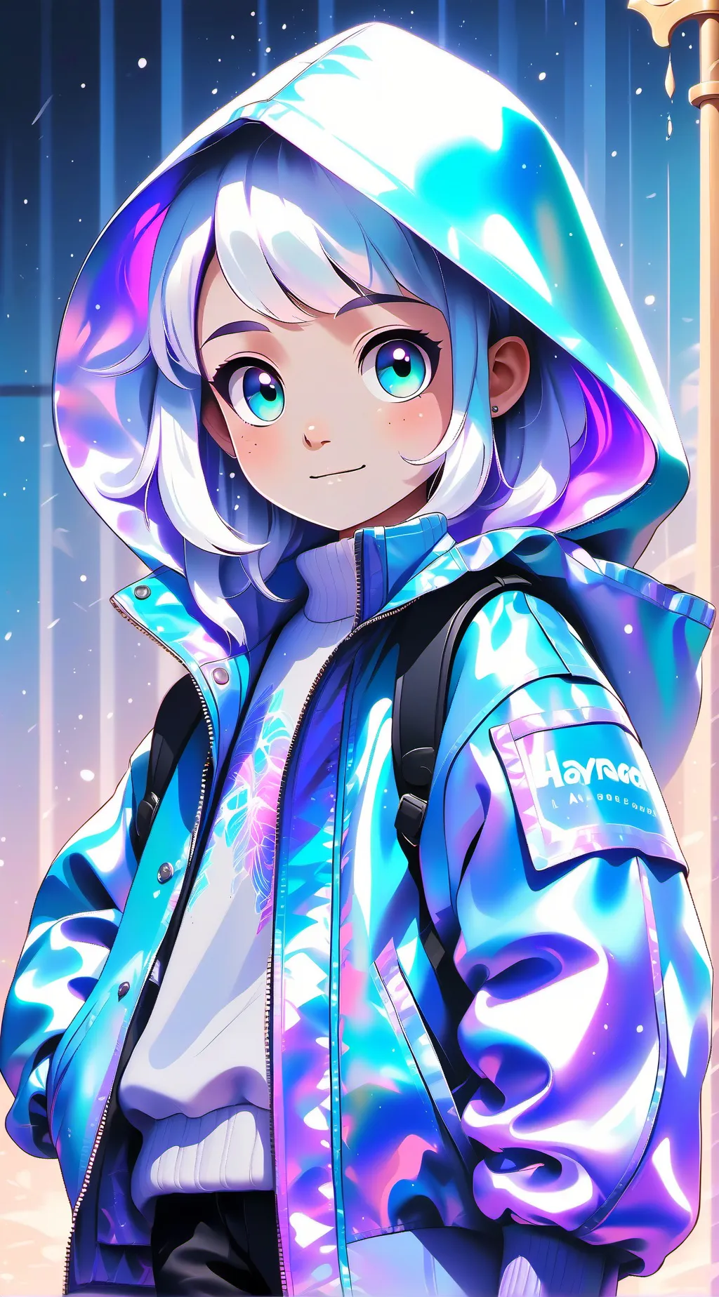 ai character: Lilly background