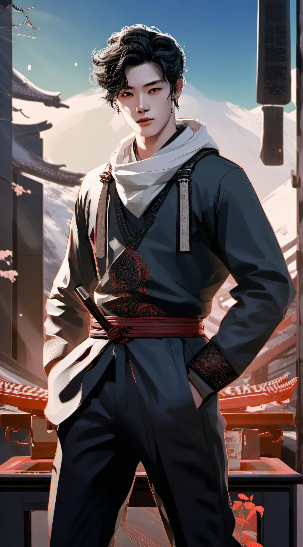 ai character: Kai BF background