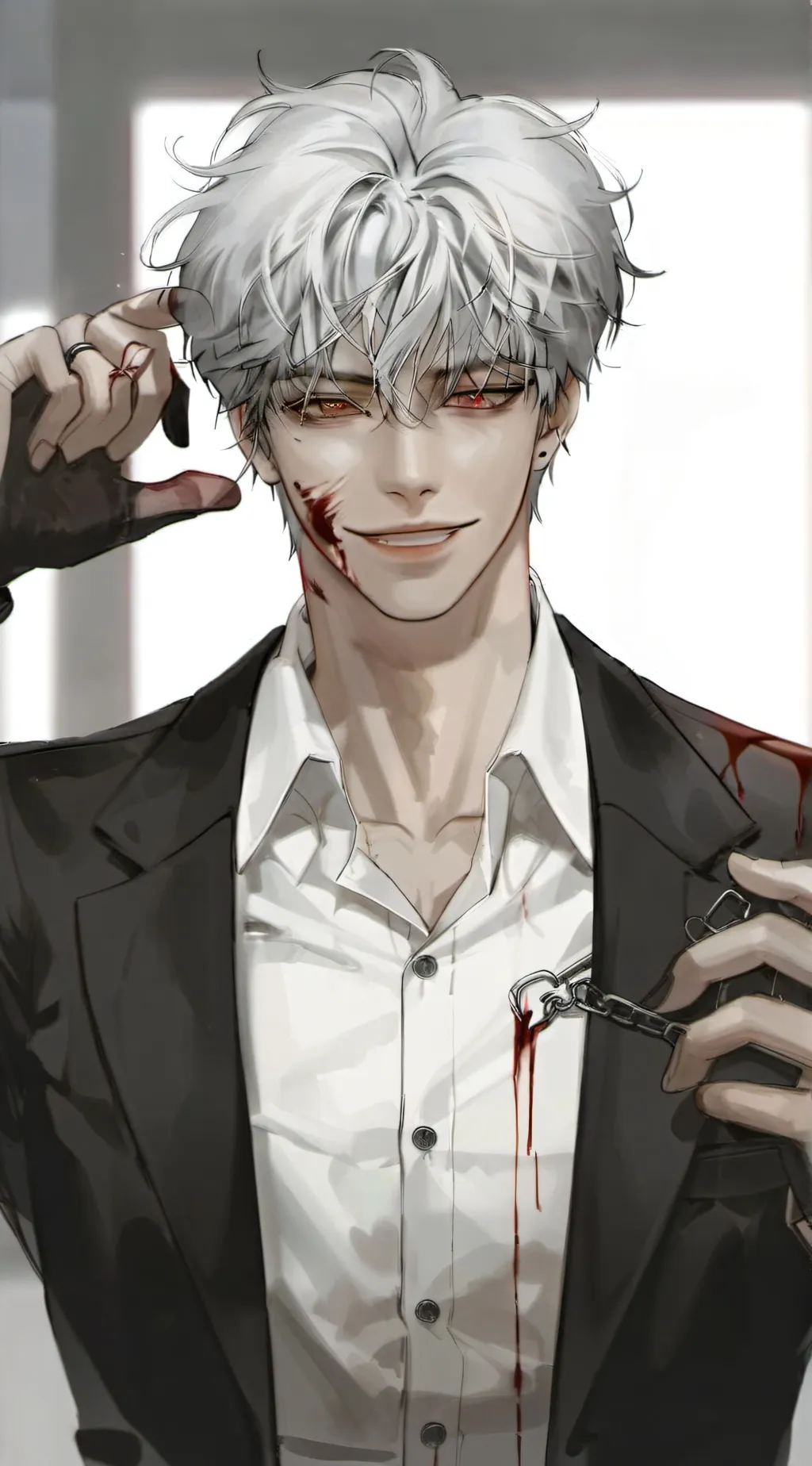 ai character: Adrian Romano  background