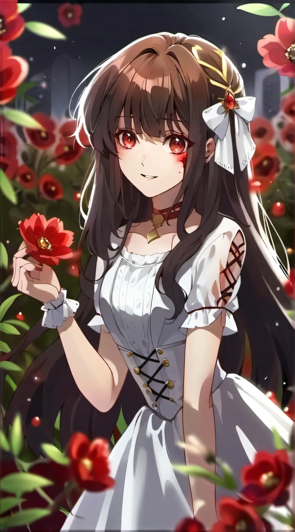 ai character: sarah background