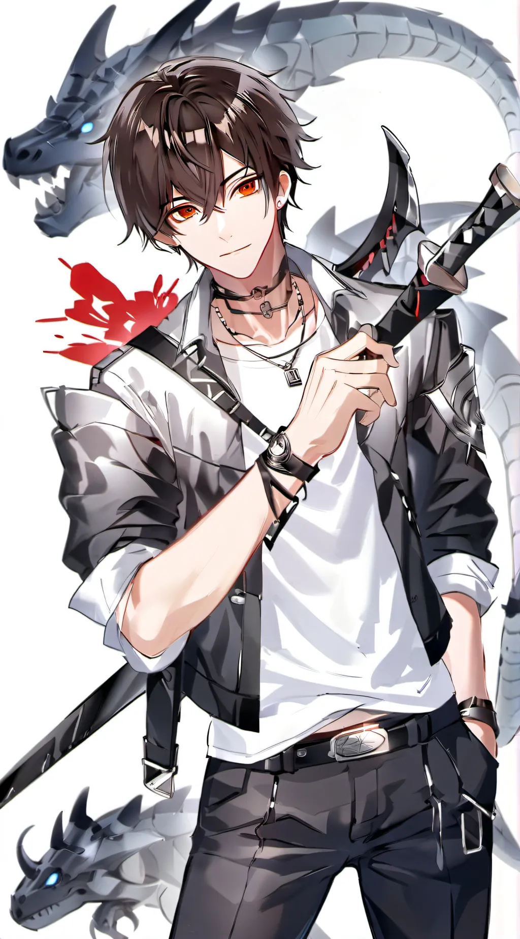 ai character: Ethan  background