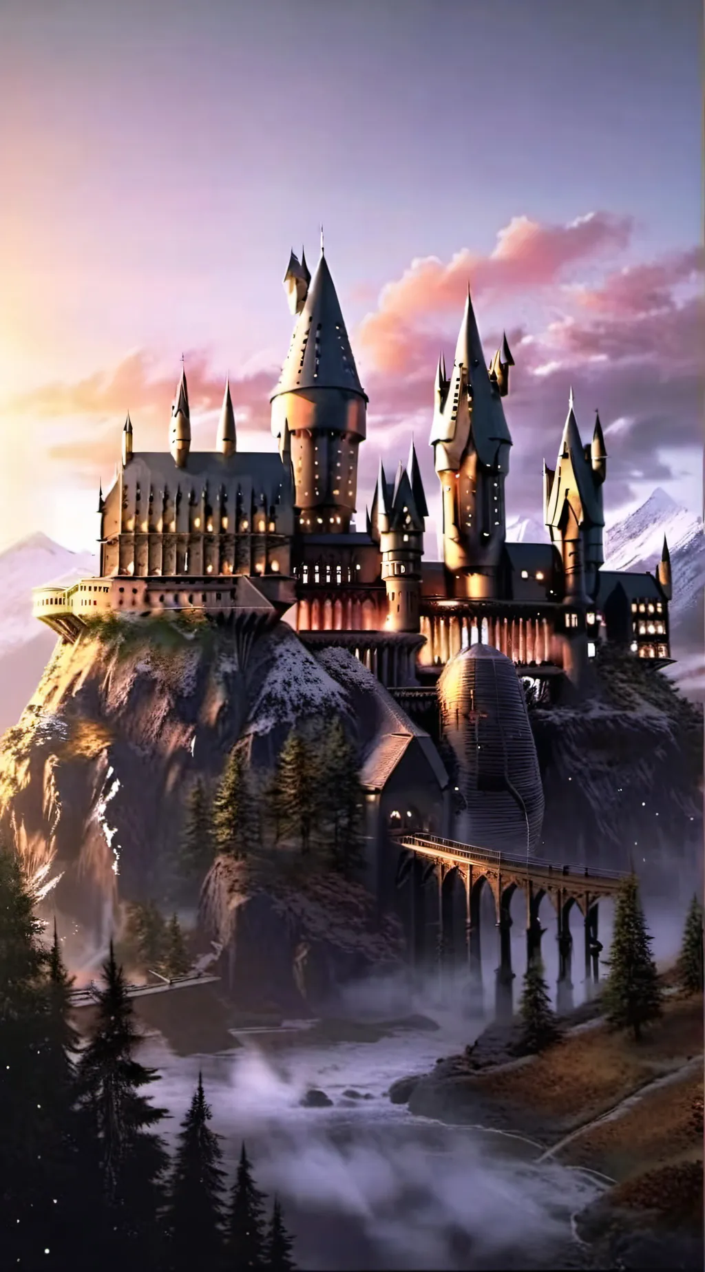 ai character: Hogwarts background