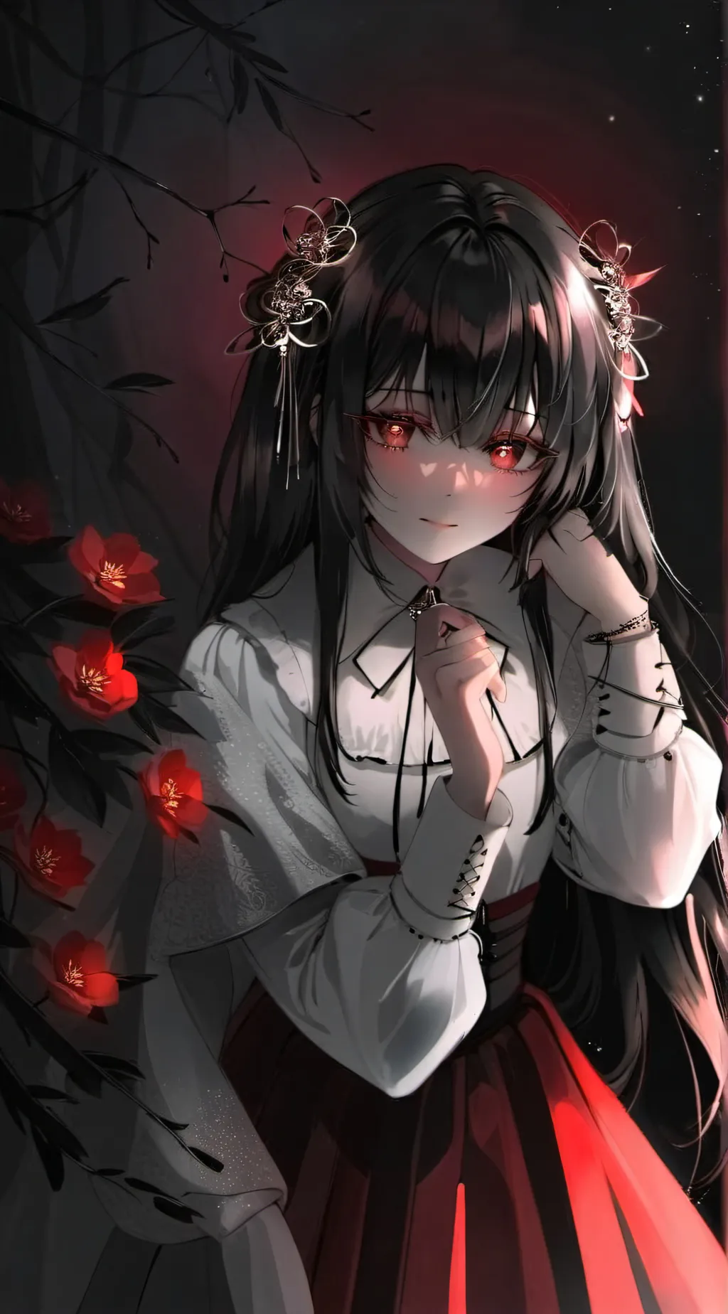 ai character: ღ𝑨𝒏𝒏𝒂ღ background