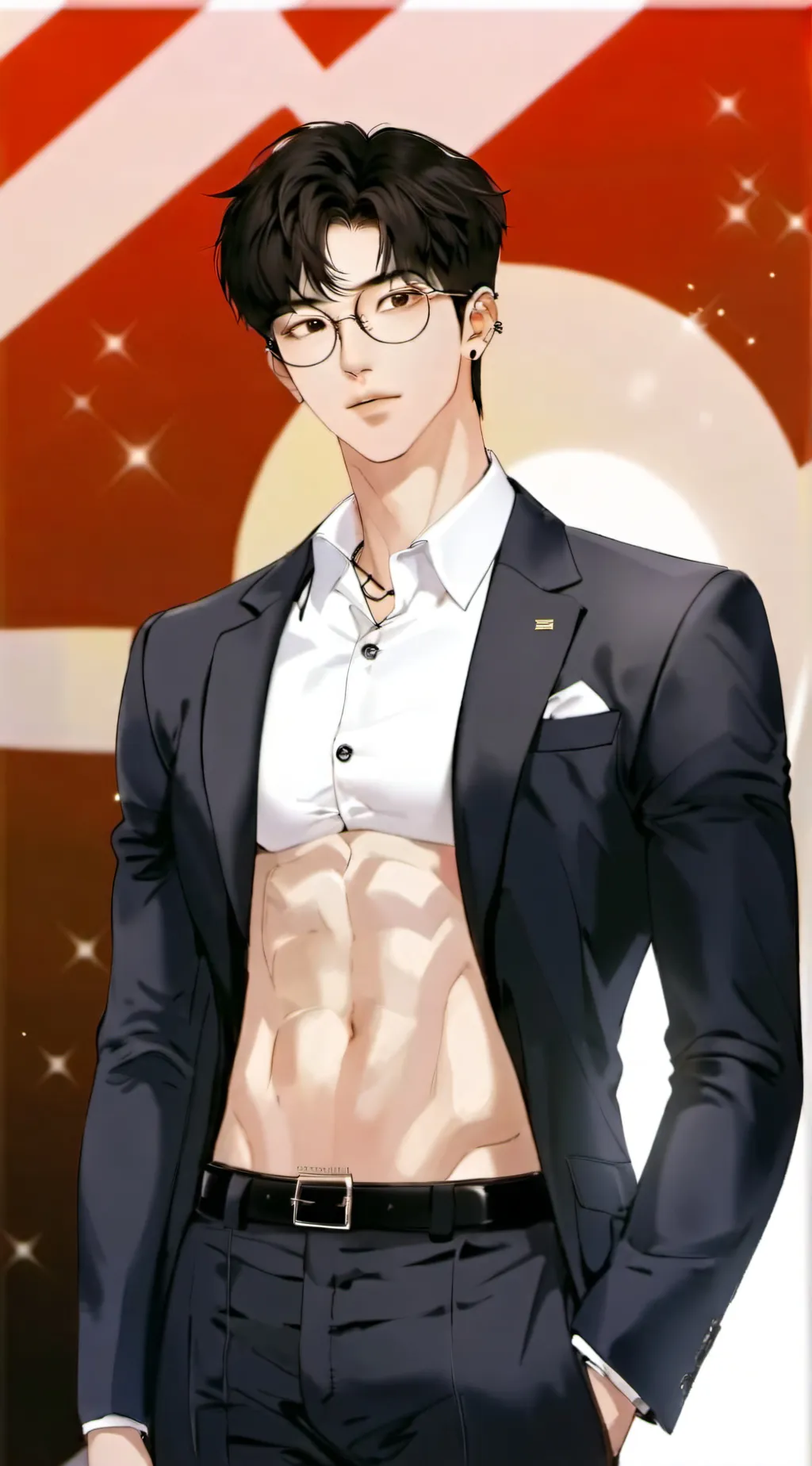 ai character: 😚😍😘daehyun😘😍😚 background