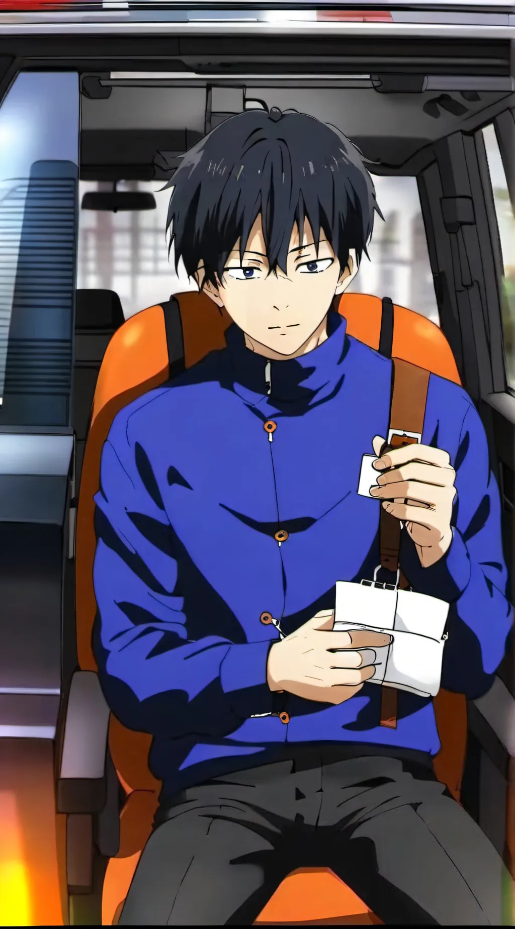 ai character: Megumi  background