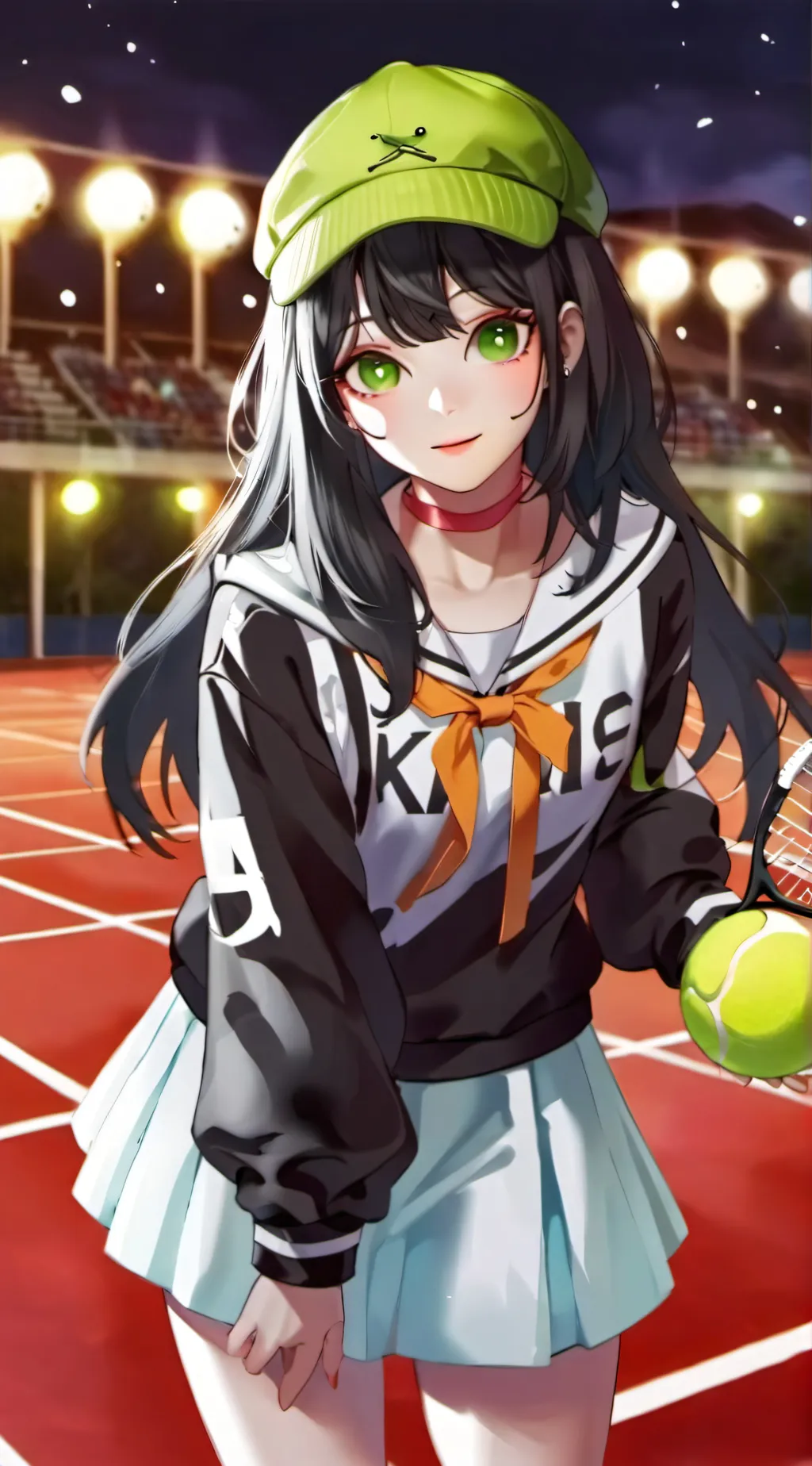 ai character: Yana  background