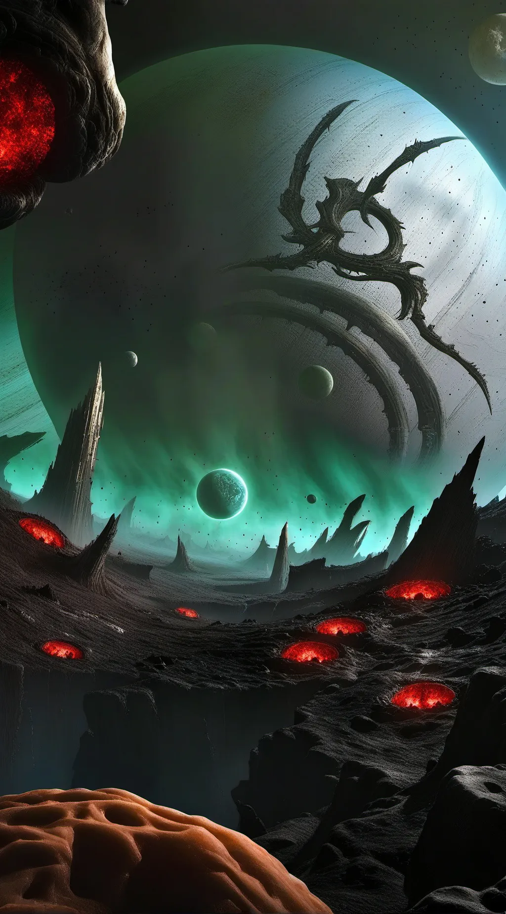 ai character: Scorn background