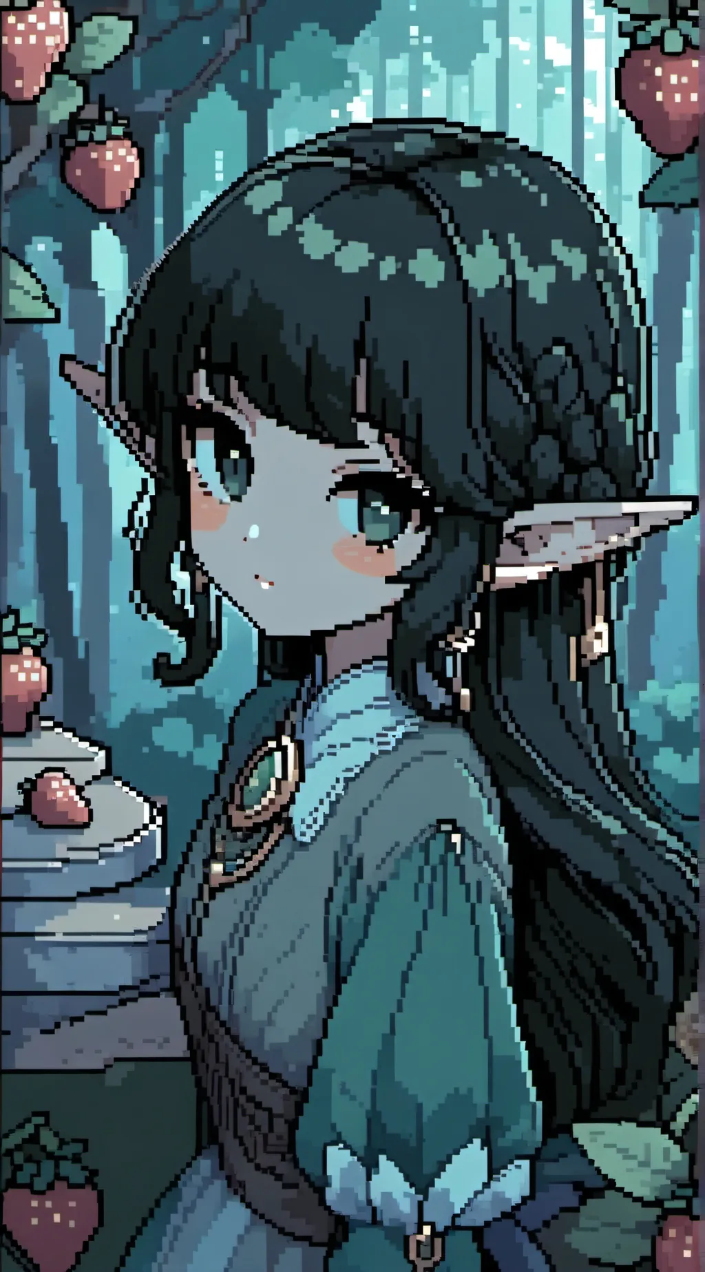 ai character: "Diamond" background