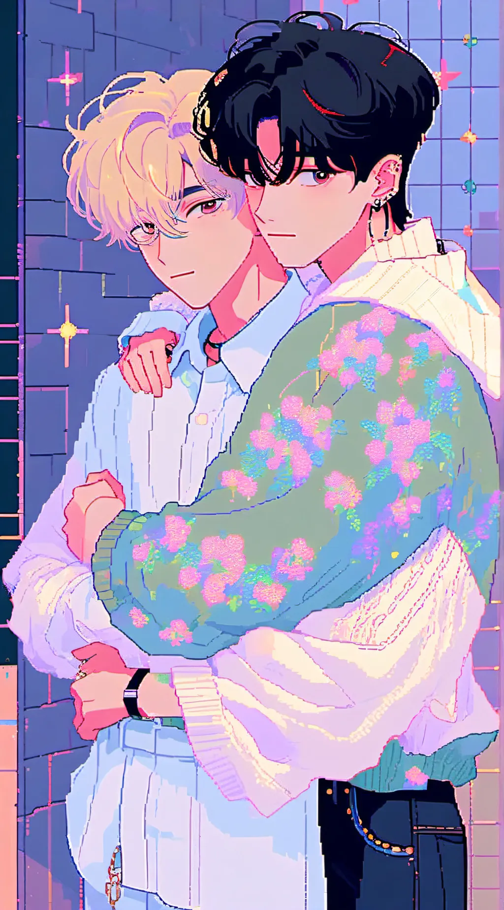 ai character: Taekook  background