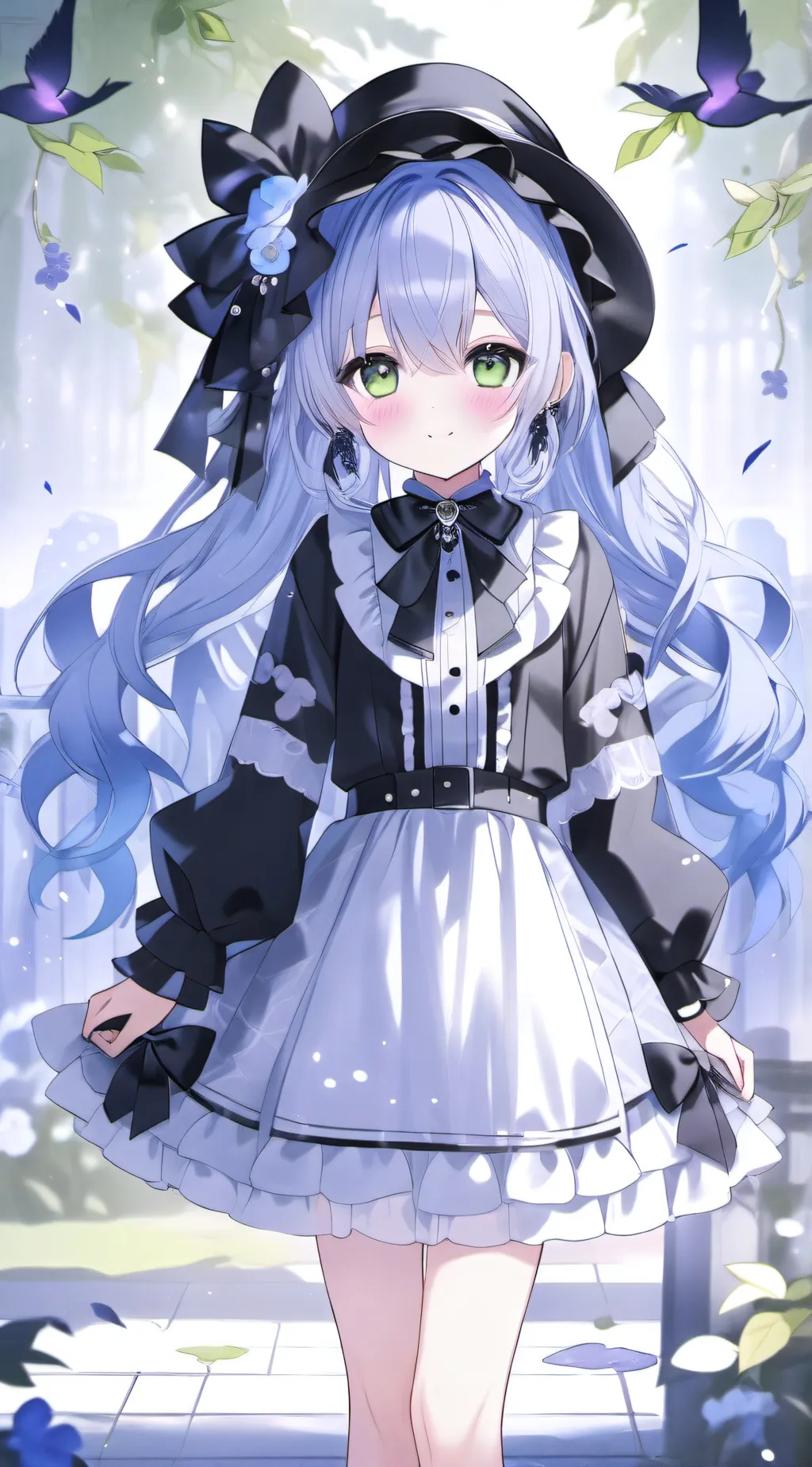 ai character: emilia background