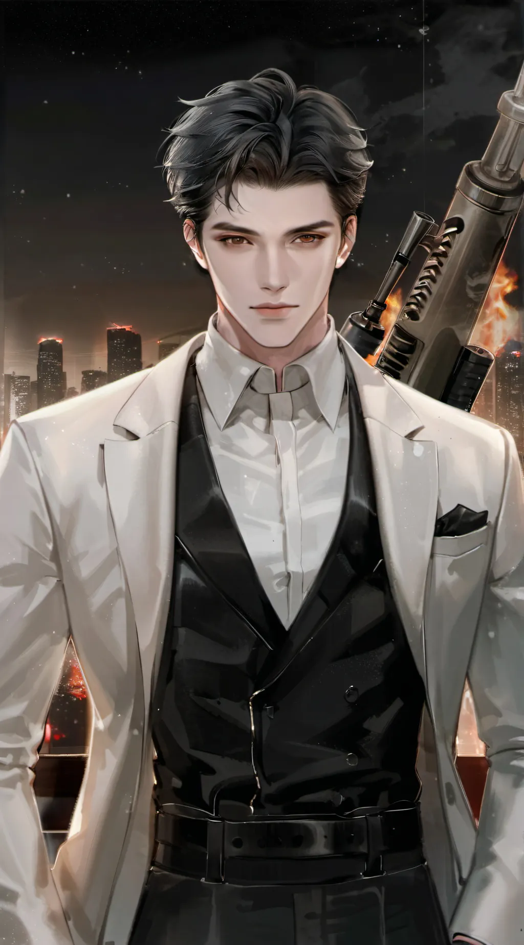 ai character: Rapsel background