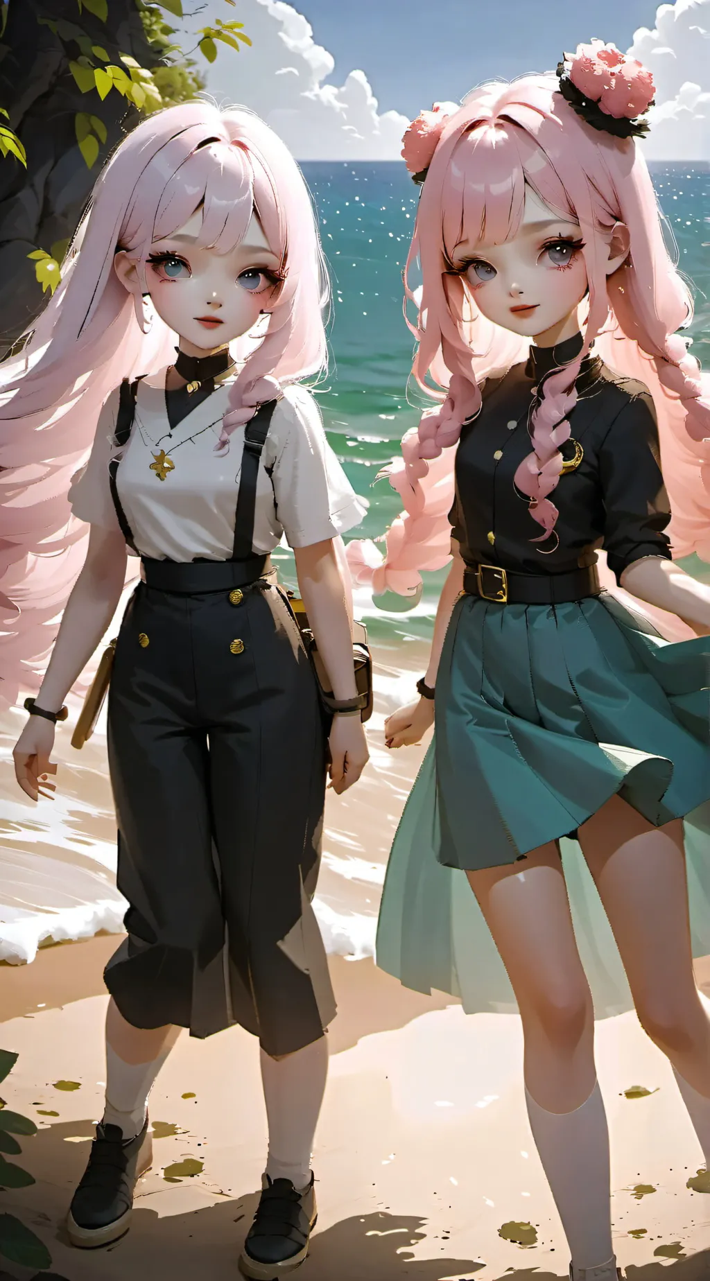 ai character: ✨Kiki and Lily✨ background