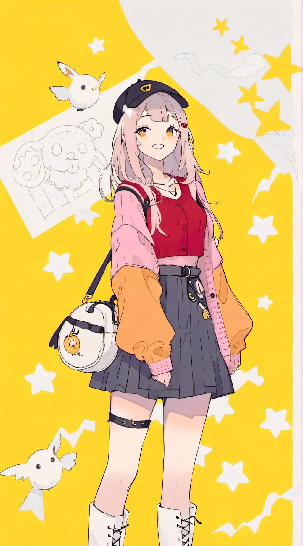 ai character: Erika background