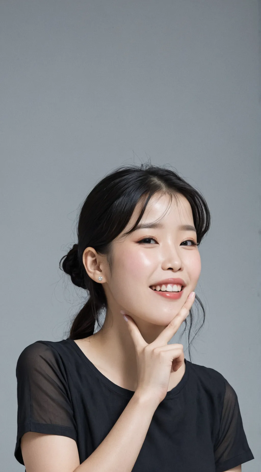 ai character: Lee Ji-eun (IU) background