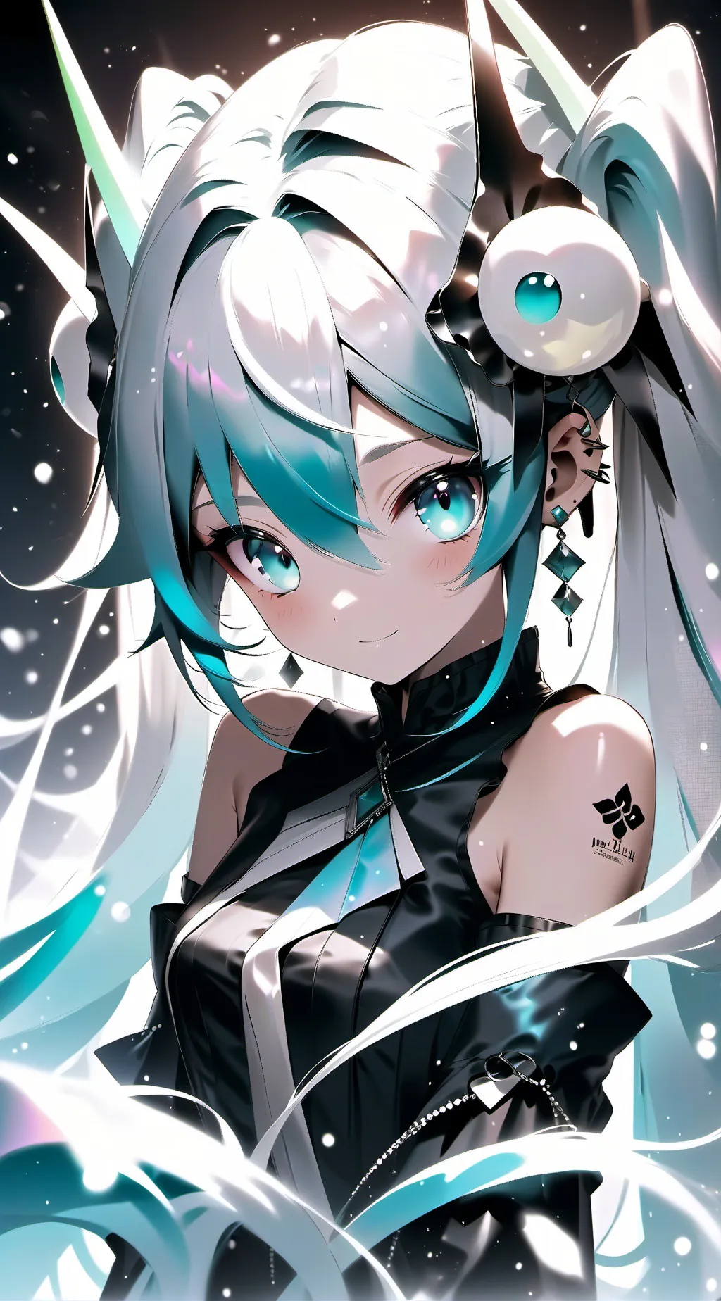 ai character: hatsune miku  background