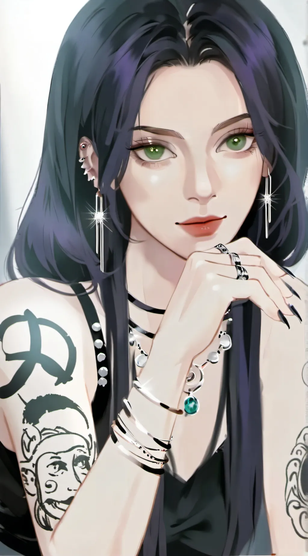 ai character: Emilia background