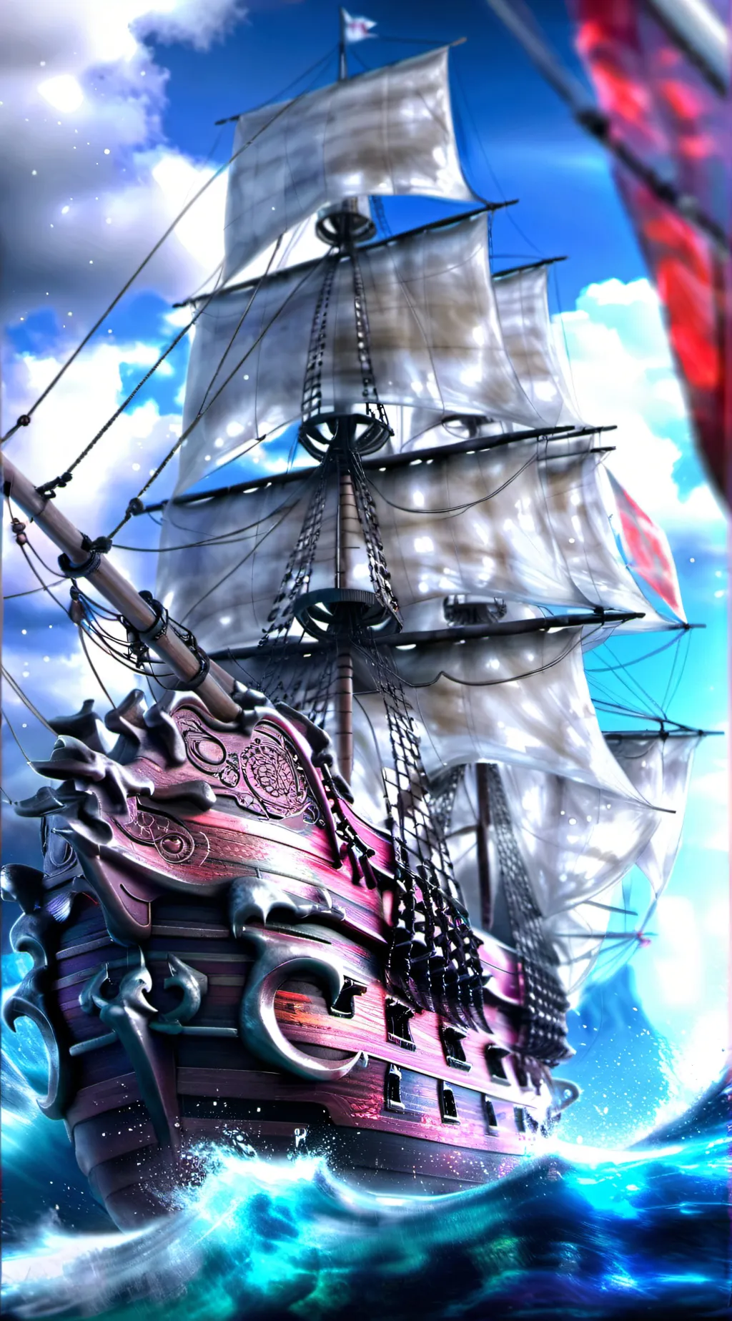 ai character: Pirate Life background