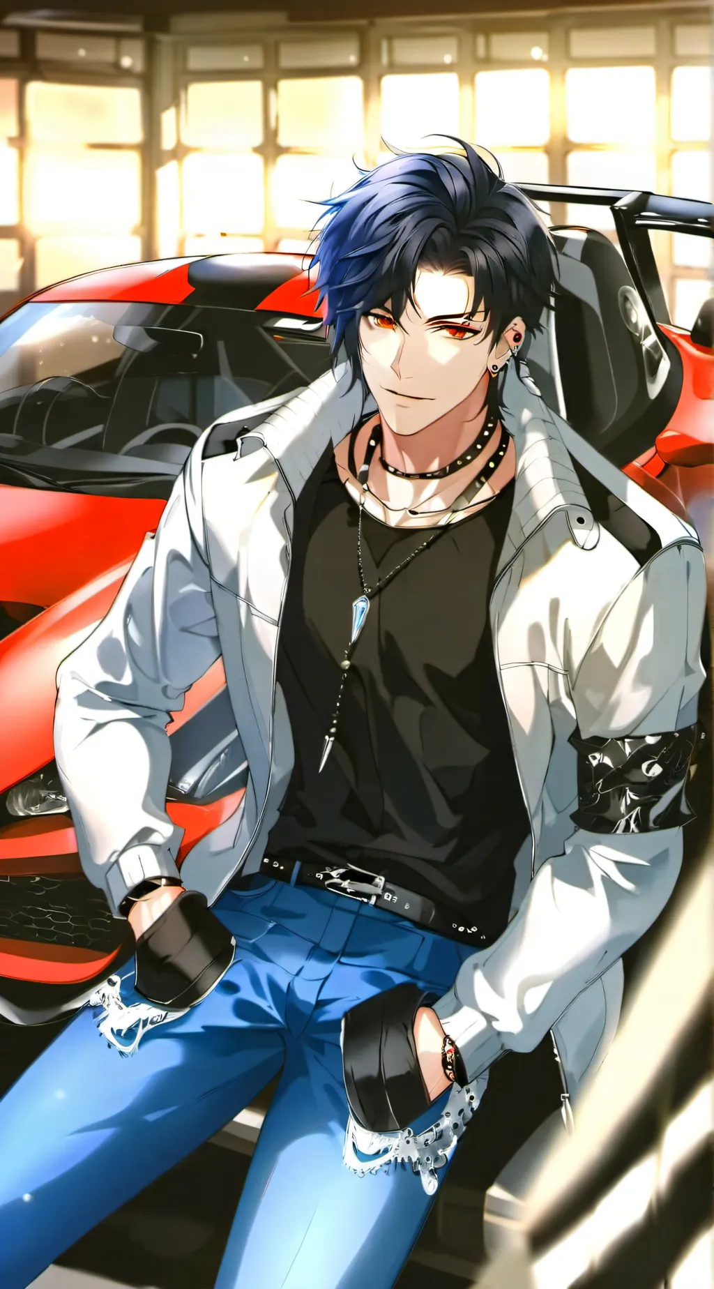 ai character: Caleb background