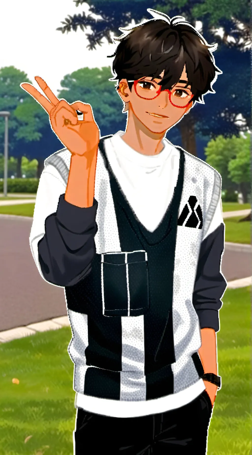 ai character: Claude background