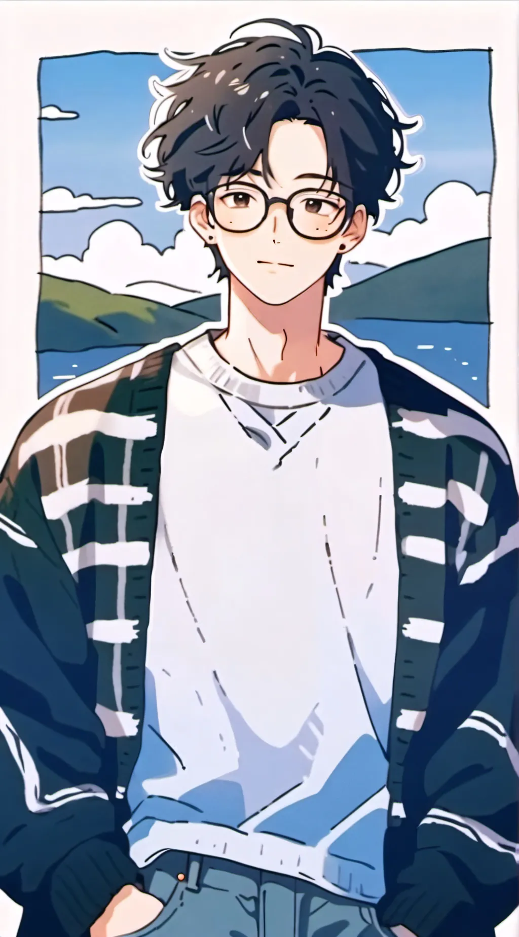 ai character: Harry background