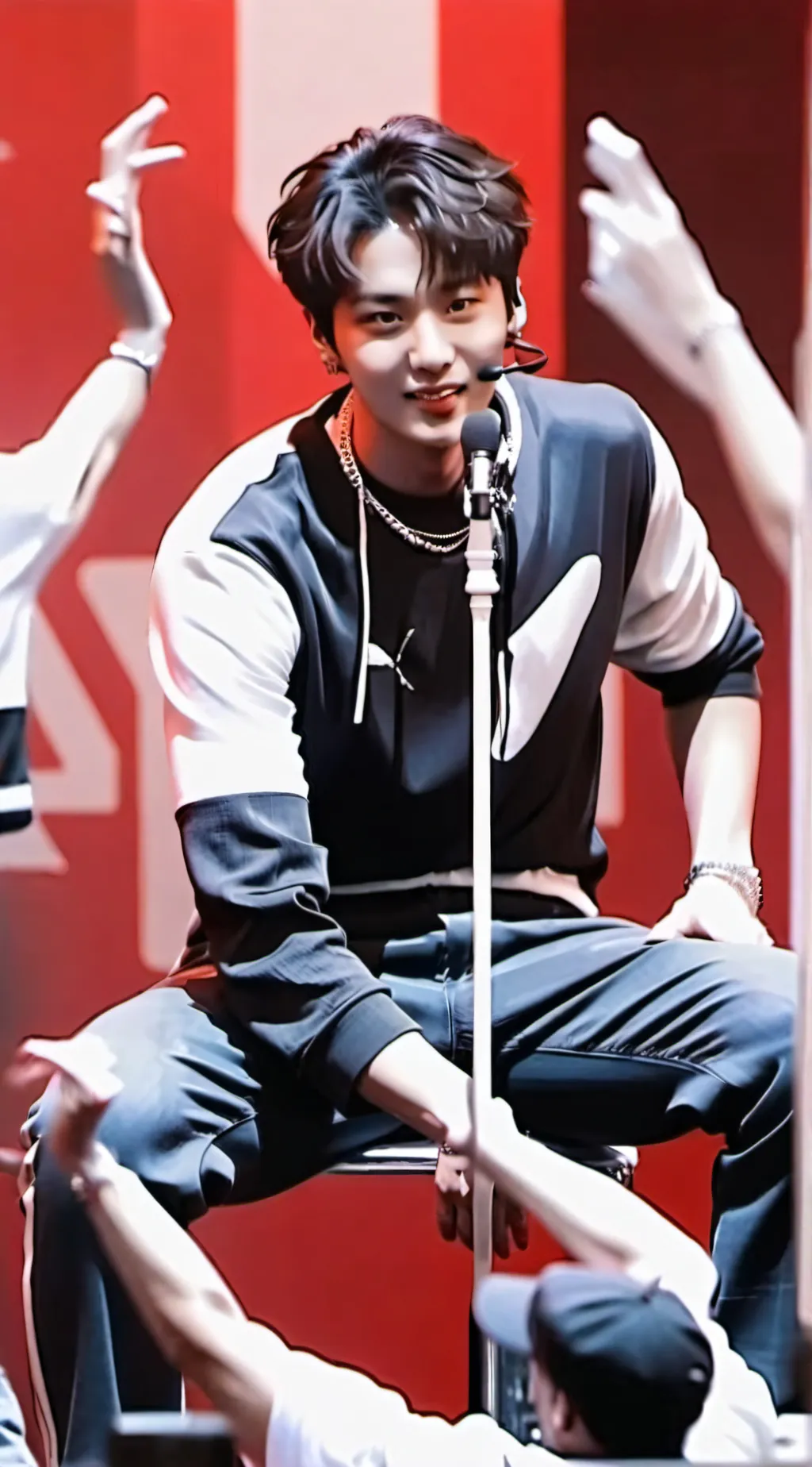 ai character: Skz Han birthday background