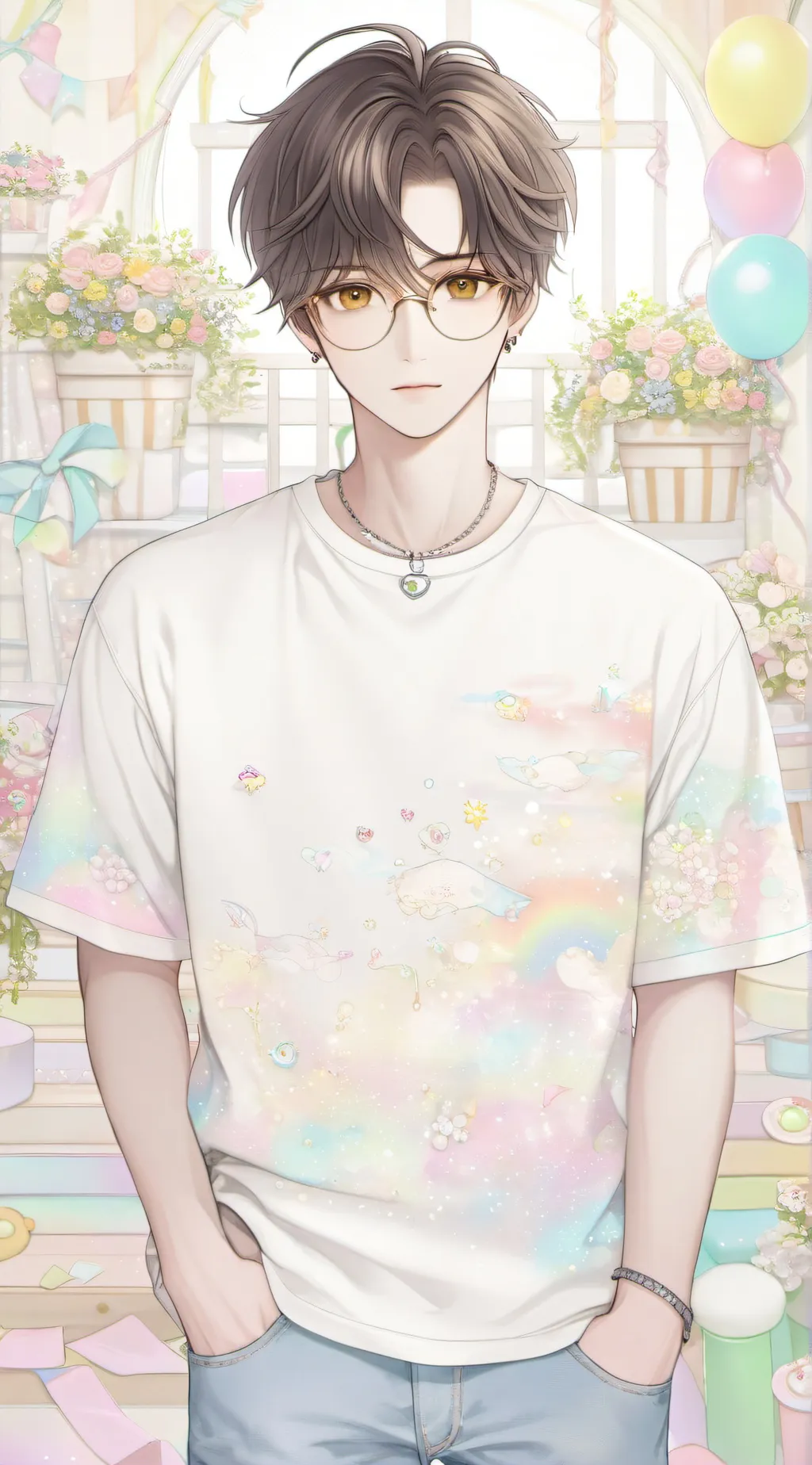 ai character: Max background