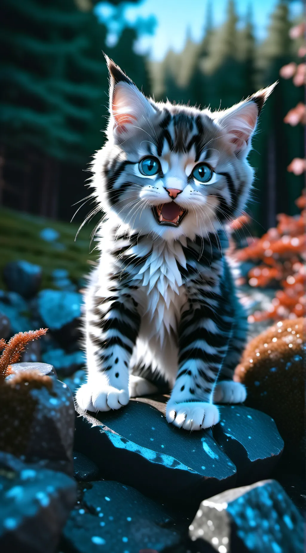 ai character: cat background