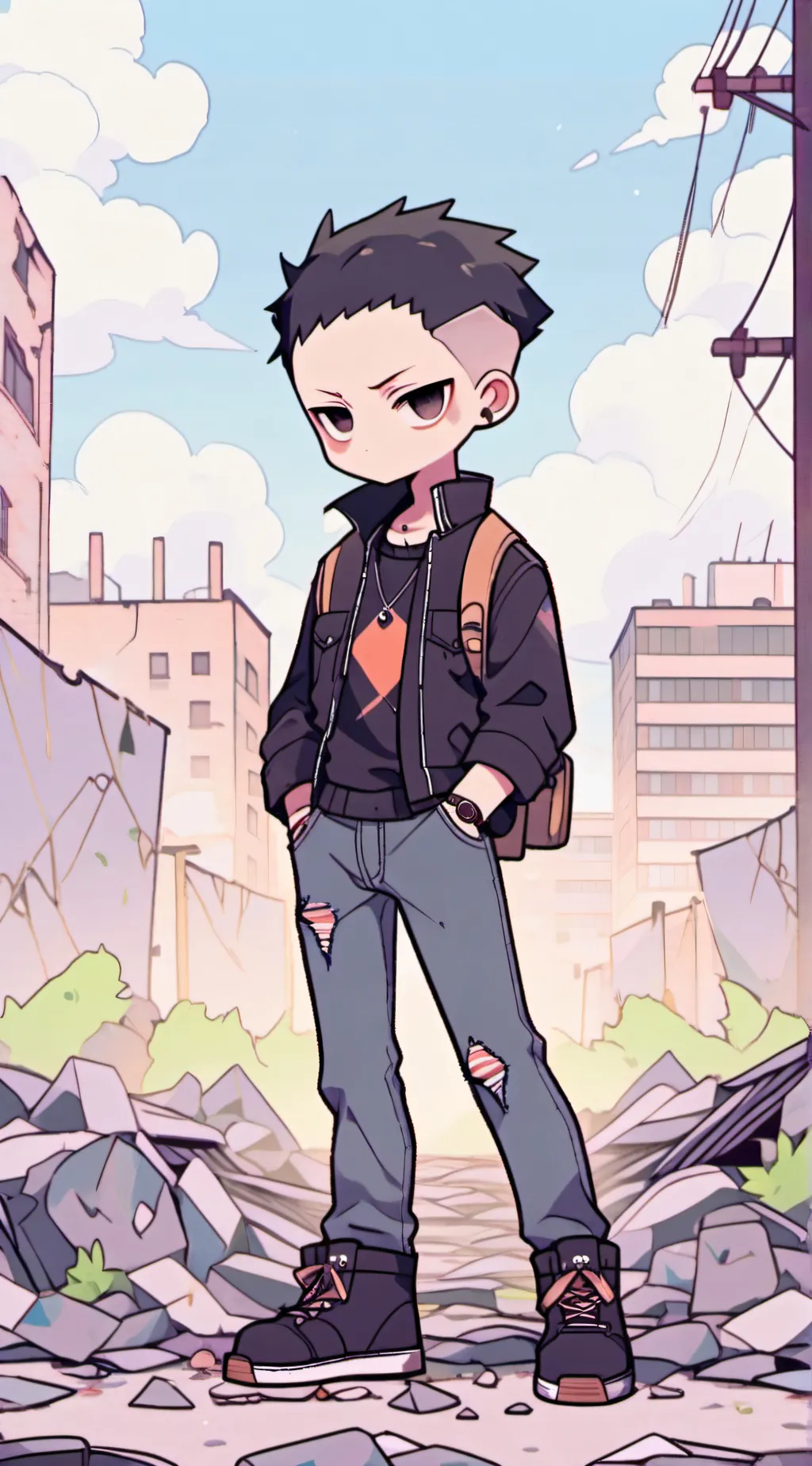 ai character: Lucas background