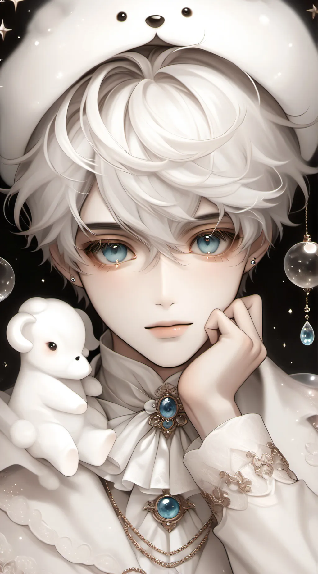 ai character: Leon background