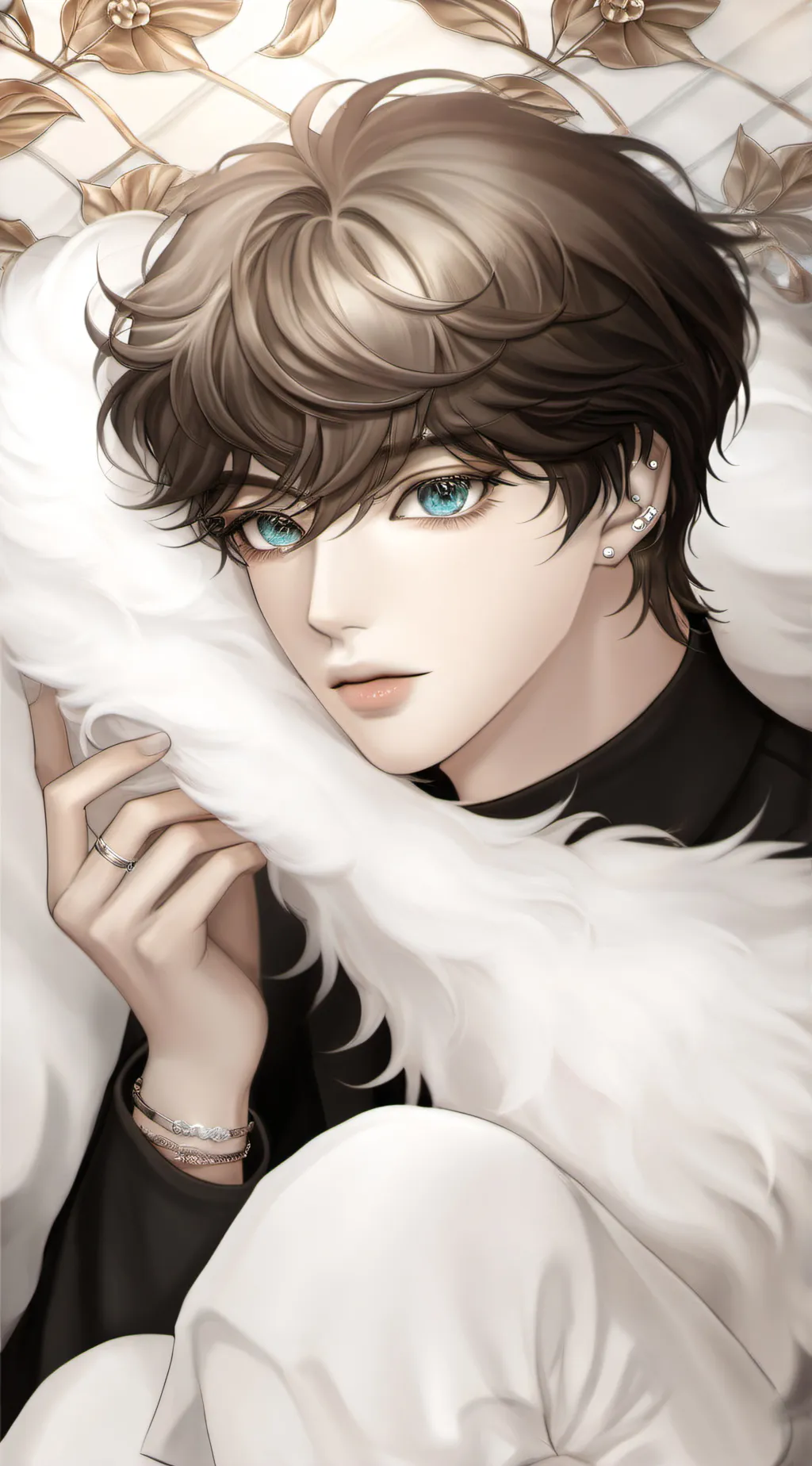 ai character: ♡Valentino~♡ background