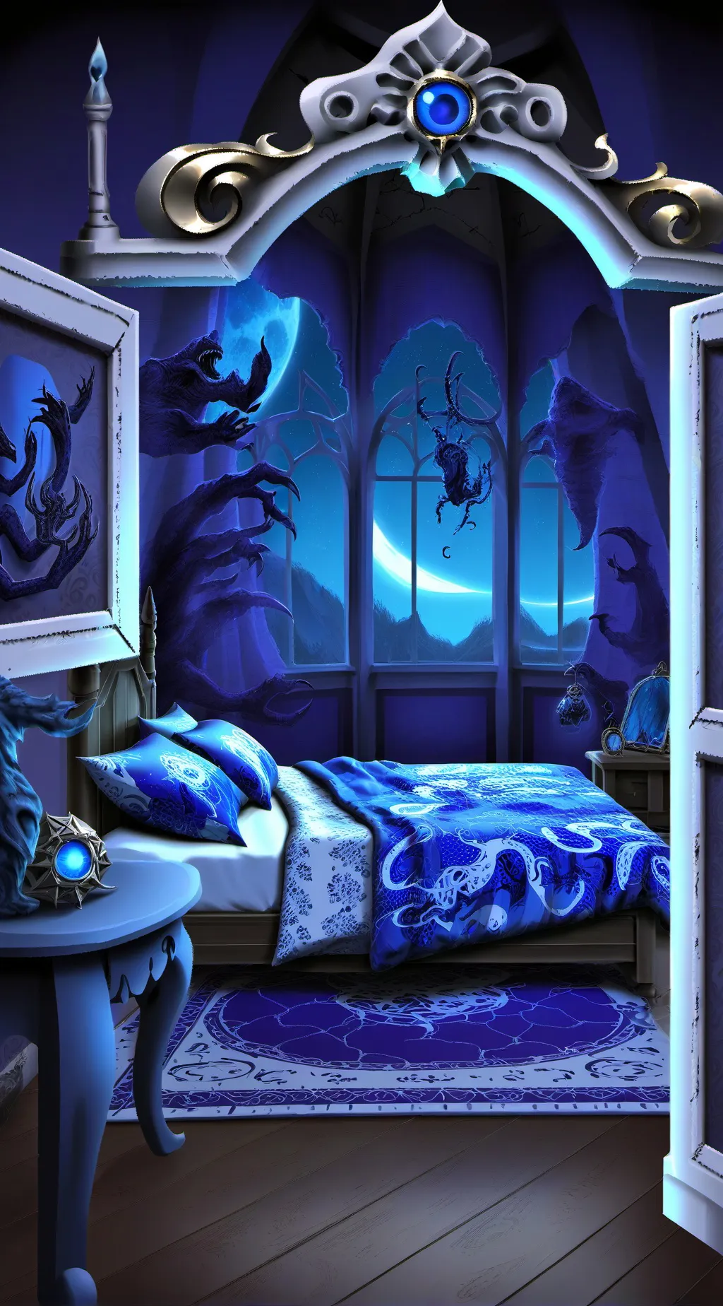 ai character: Nightmare Freind background